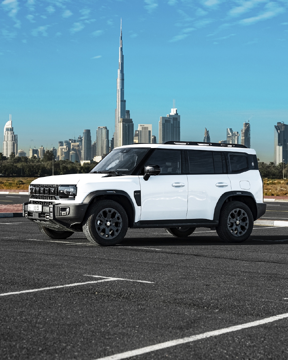 Jetour T2 White Monthly Best Rate 2026 Rental Car Dubai,UAE