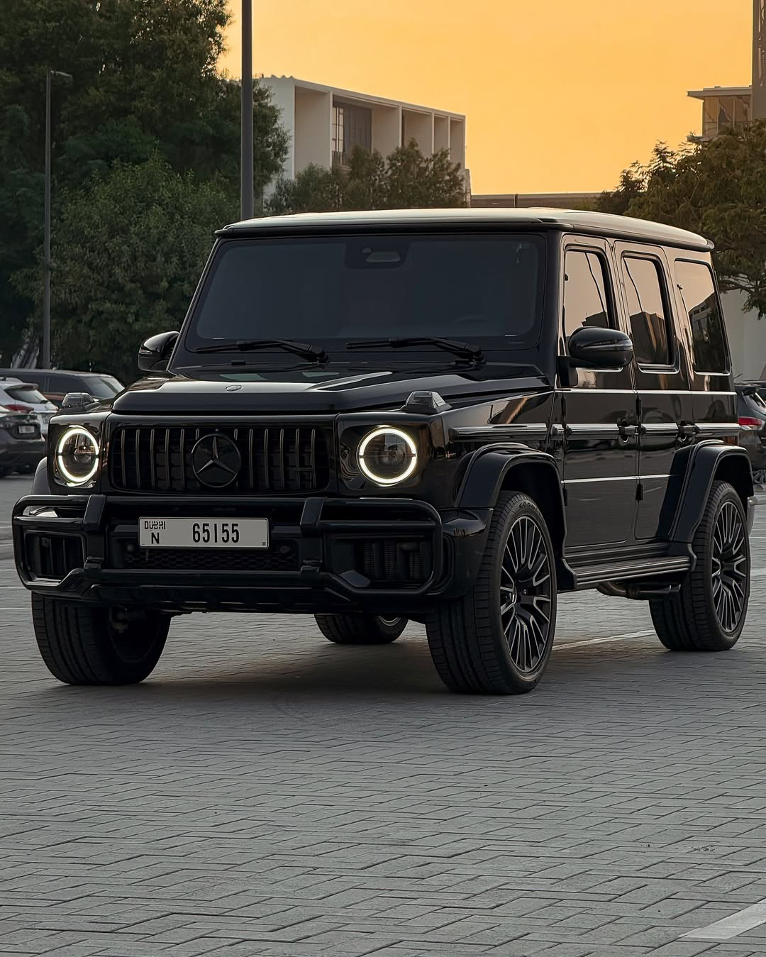 Mercedes G63 G Class Black interior Red GCC 2025 Location de voiture Dubaï, Émirats Arabes Unis