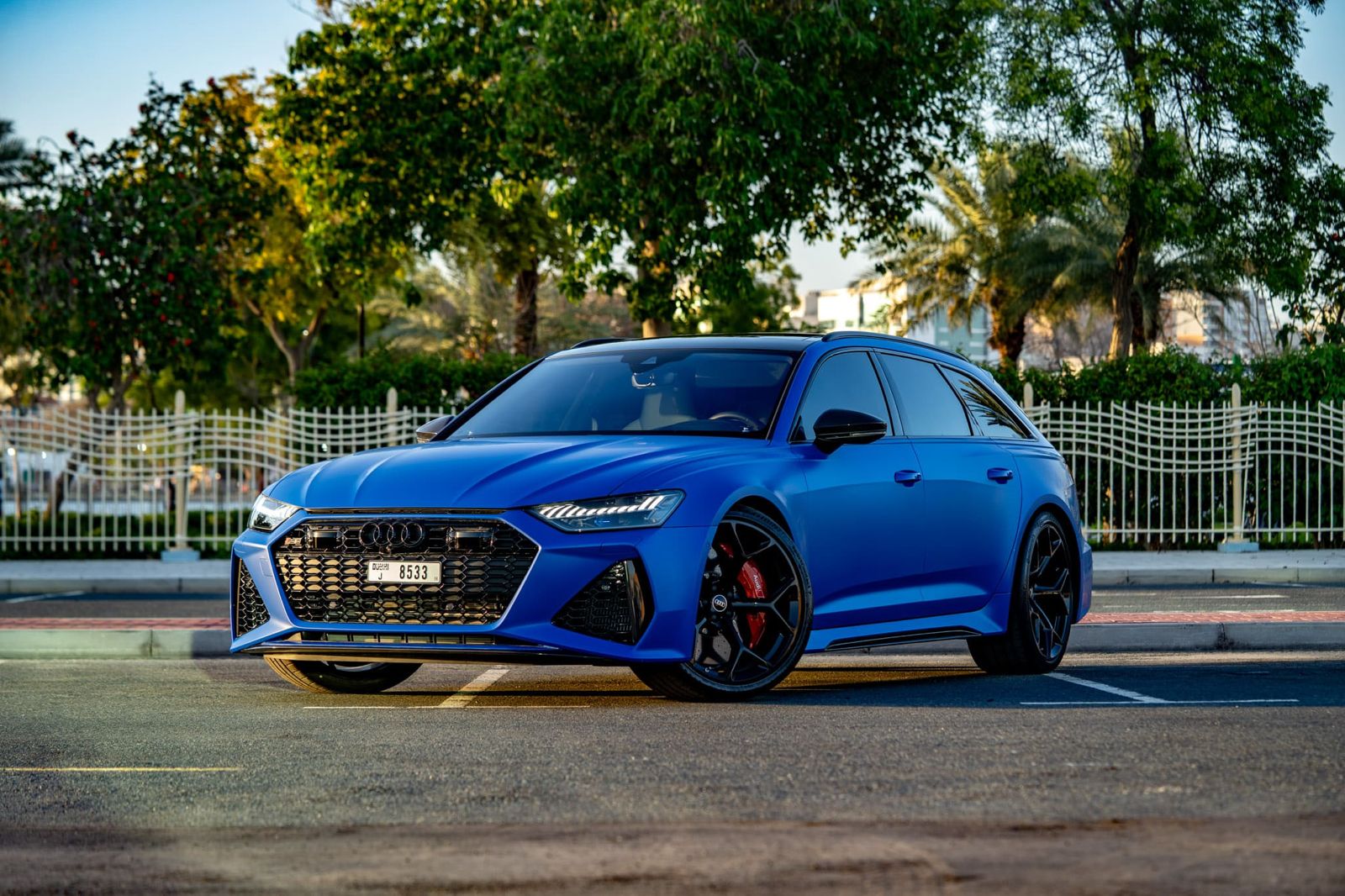 Audi RS6 Performance Blue Good Rate