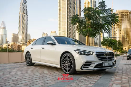 MERCEDES S-CLASS 2022 Listed By Exford | Rent a Car Dubai | Cheap Car Rental Dubai AED 50/Day | Car Hire UAE