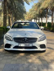 Mercedes C300 Convertible 2020 Rental Car Dubai,UAE