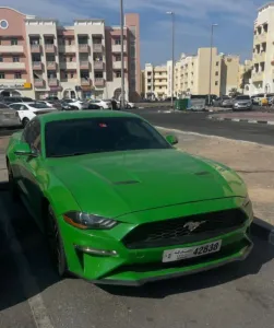 Mustang sport 2020 Rental Car Dubai,UAE